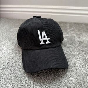 Black LA Logo Cap
